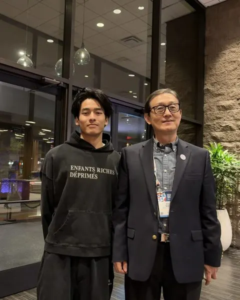 With Dr. Paul S. Wang at AAAS